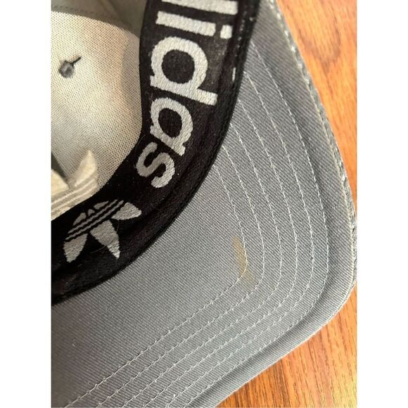 Adidas gray a flex hat size S/M baseball cap - Picture 3 of 5